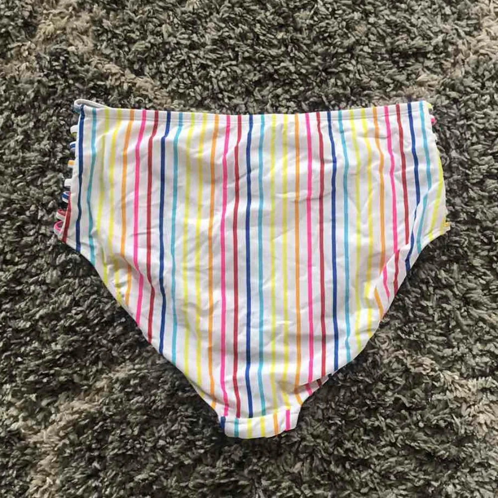 Rue21 NWOT Rainbow striped Bikini Bottoms